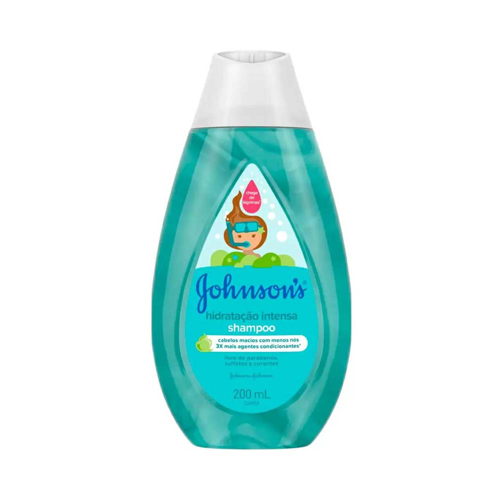 JOHNSON BABY SHAMPOO KIDS HIDRATAÇÃO INTENSA 200ML