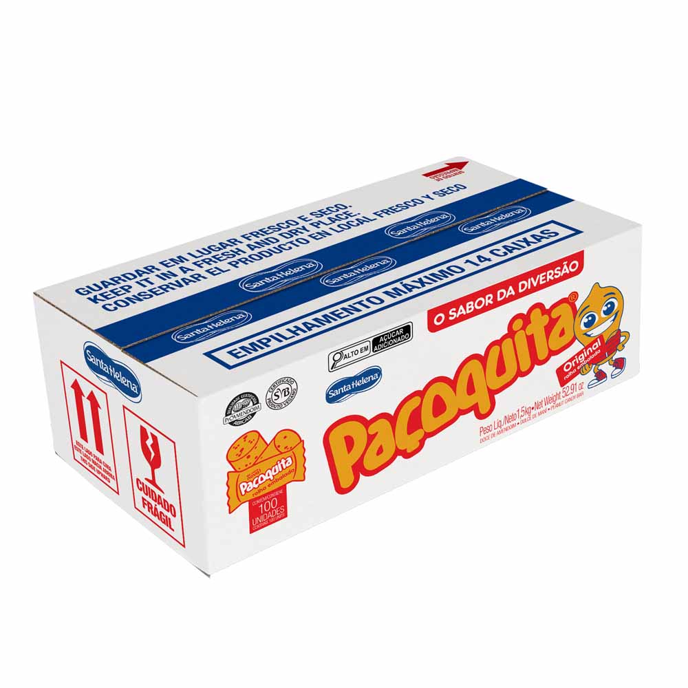 PAÇOQUITA ROLHA EMBALADA 15G