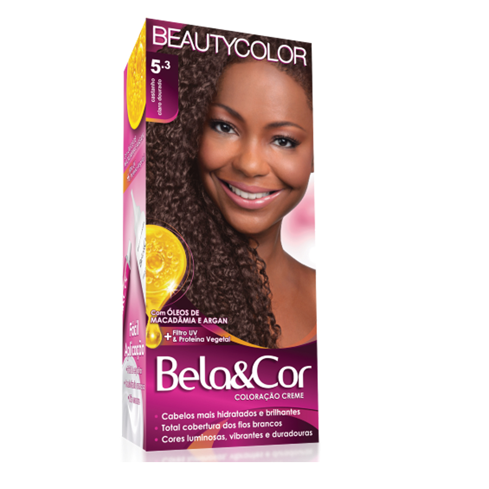 BELA&COR 5.3 CASTANHO CLARO DOURADO 112,5G