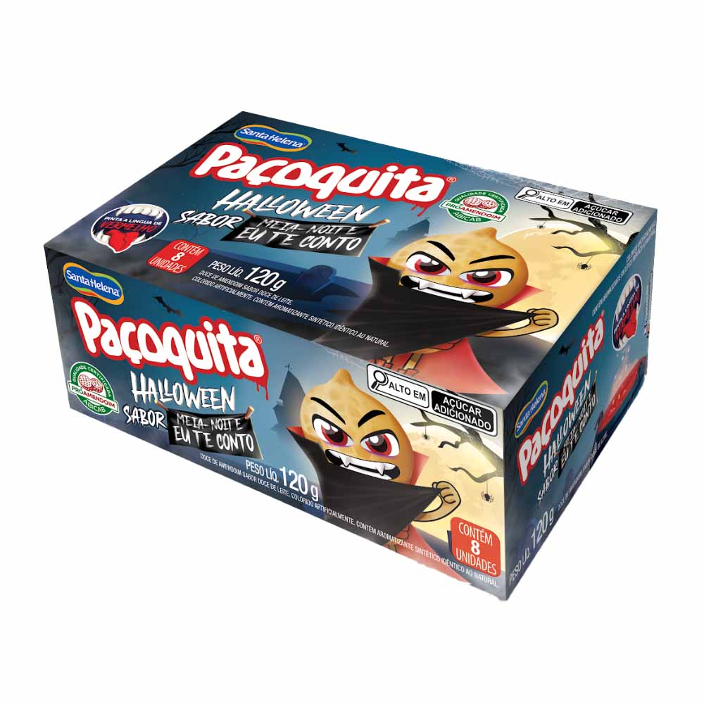 PAÇOQUITA HALLOWEEN 120G
