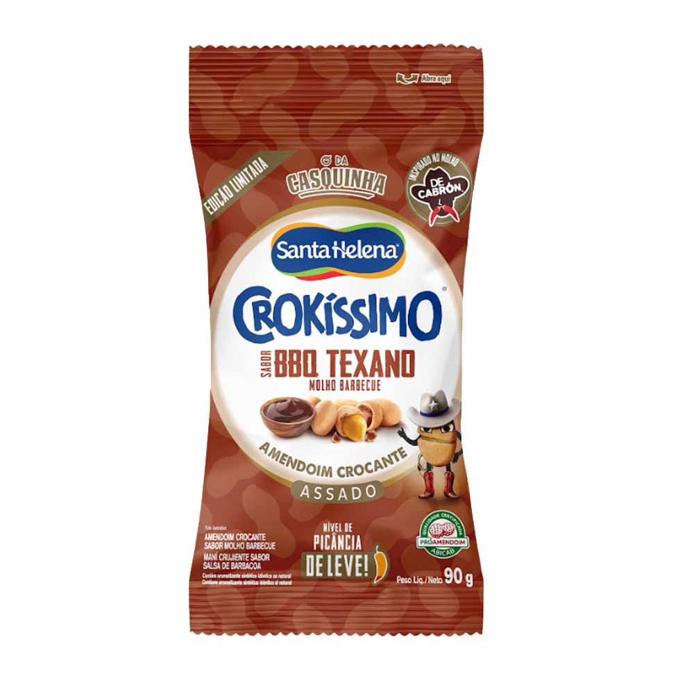 CROKISSIMO ASSADO BBQ TEXANO 90G