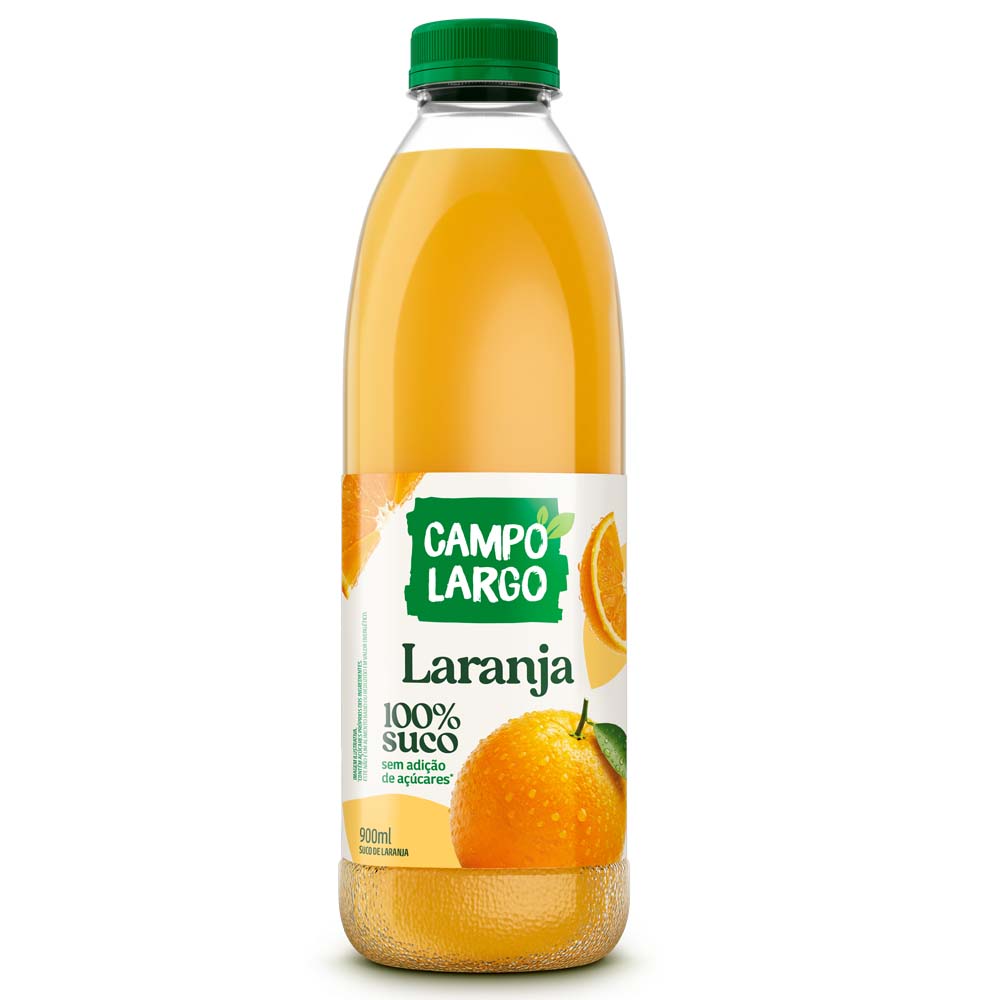 SUCO CAMPO LARGO LARANJA 900ML