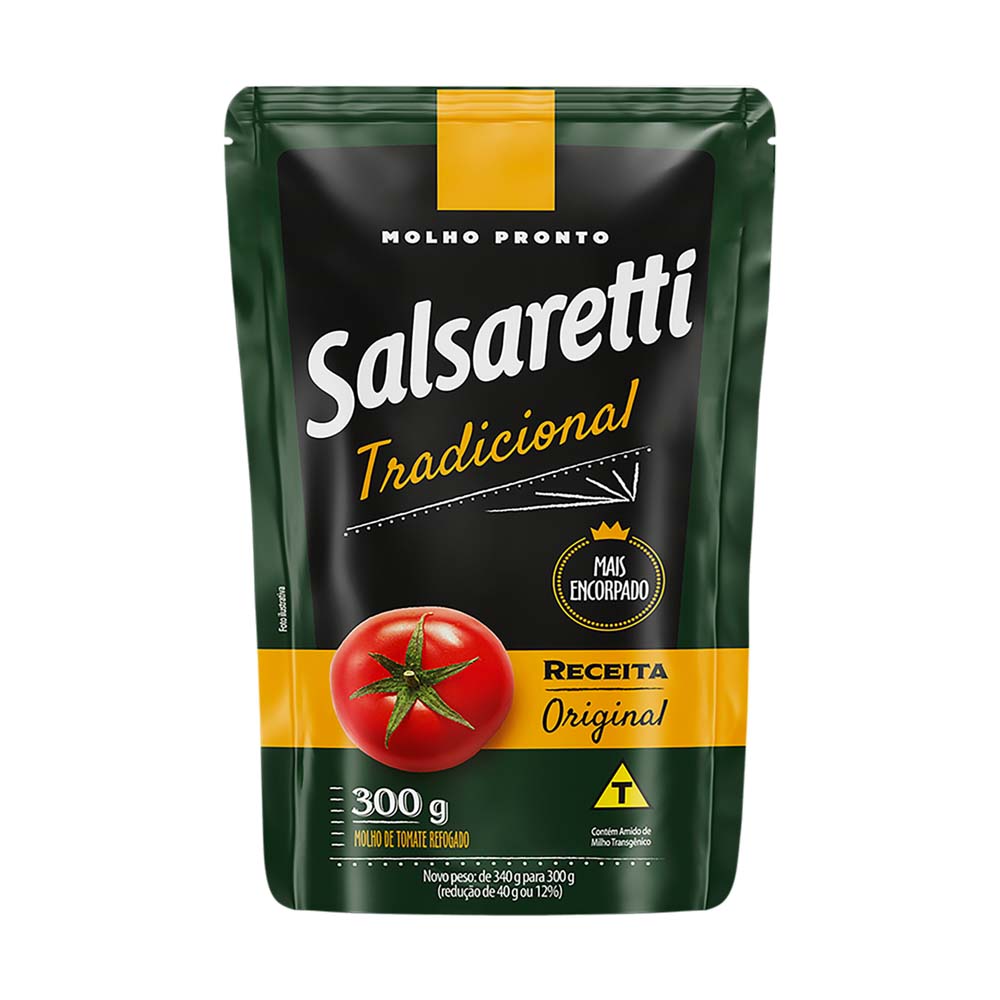 MOLHO PRONTO SACHE TRAD 36X300G