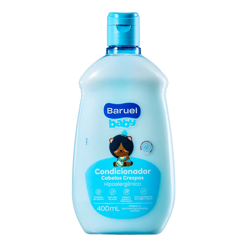 BARUEL BABY CONDICIONADOR CABELOS CRESPOS 400ML
