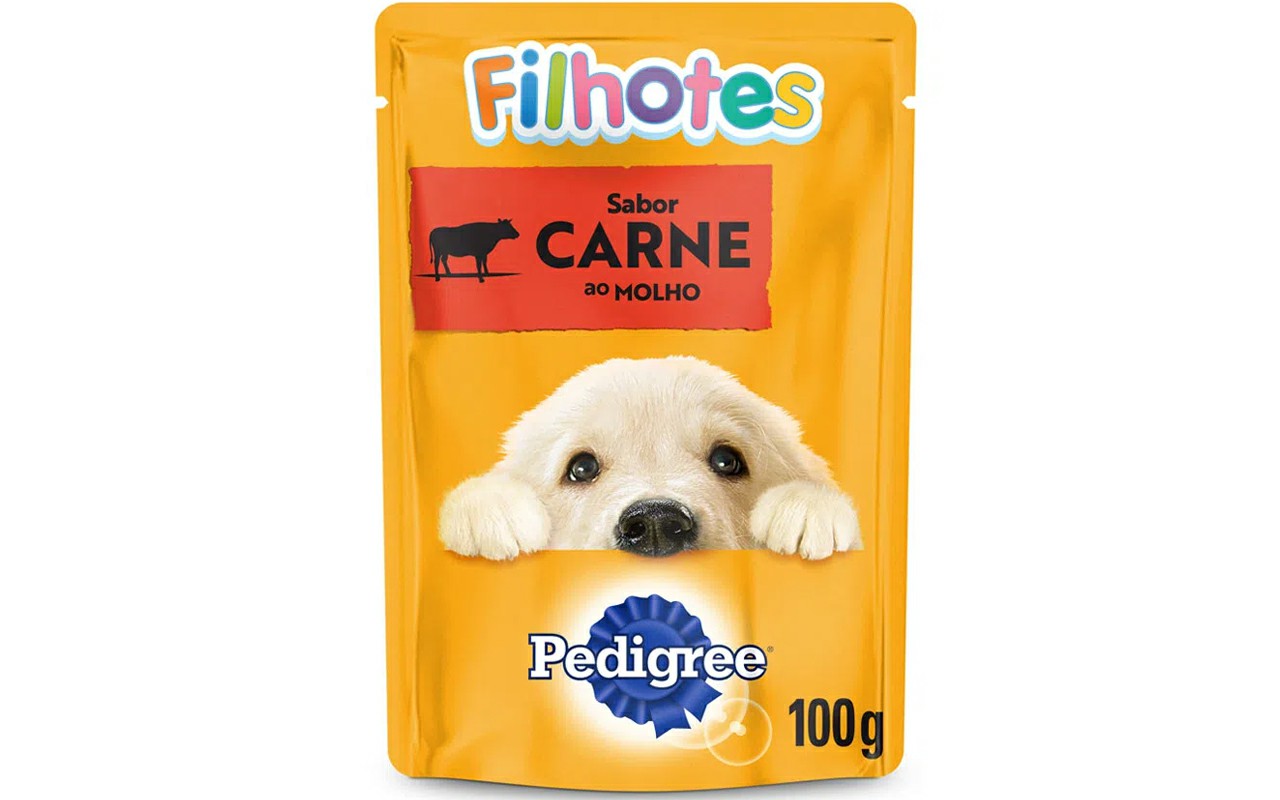 PEDIGREE SACHE FILHOTES CARNE 100G