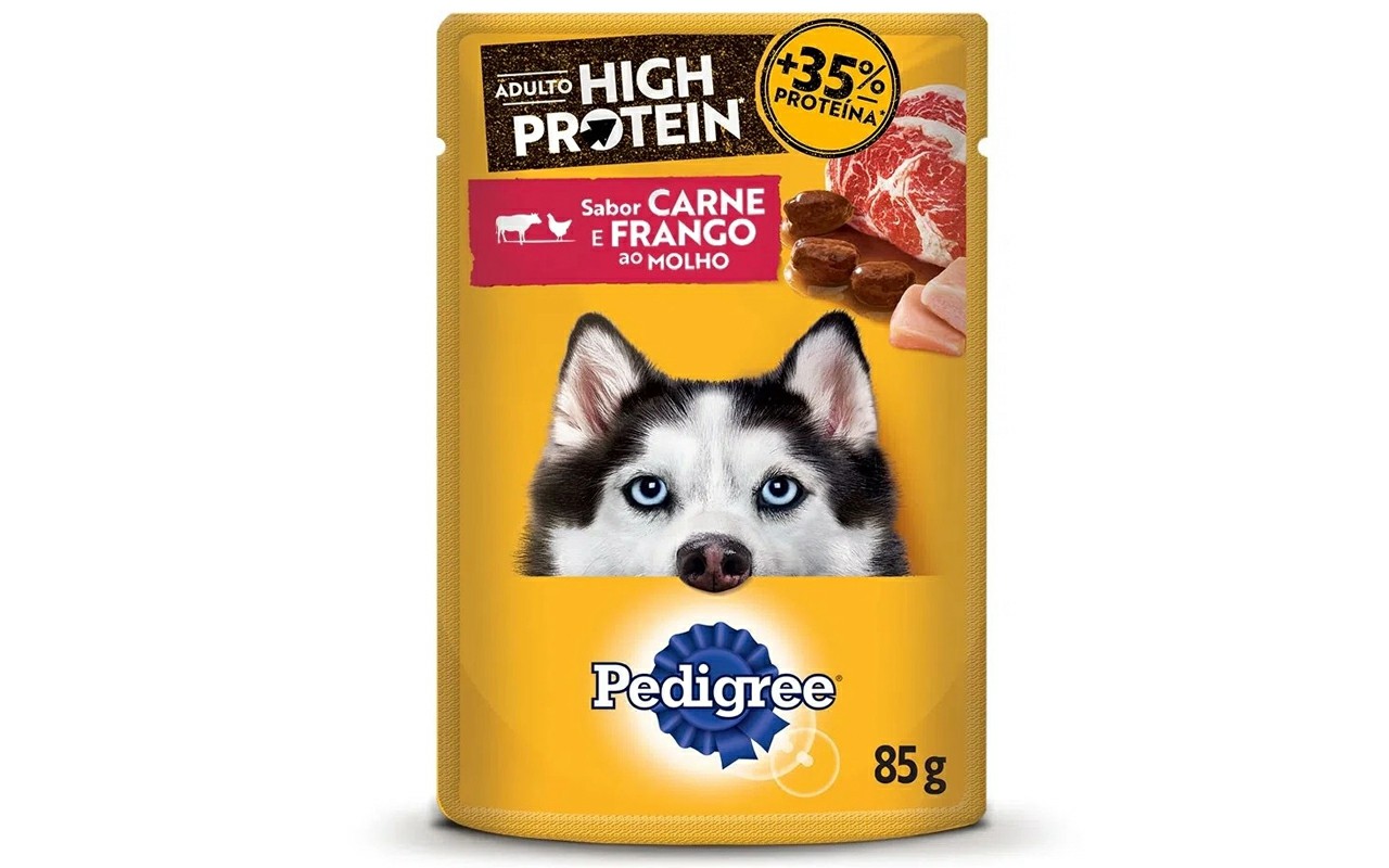 PEDIGREE SACHE ADULTO CARNE E FRANGO 85G
