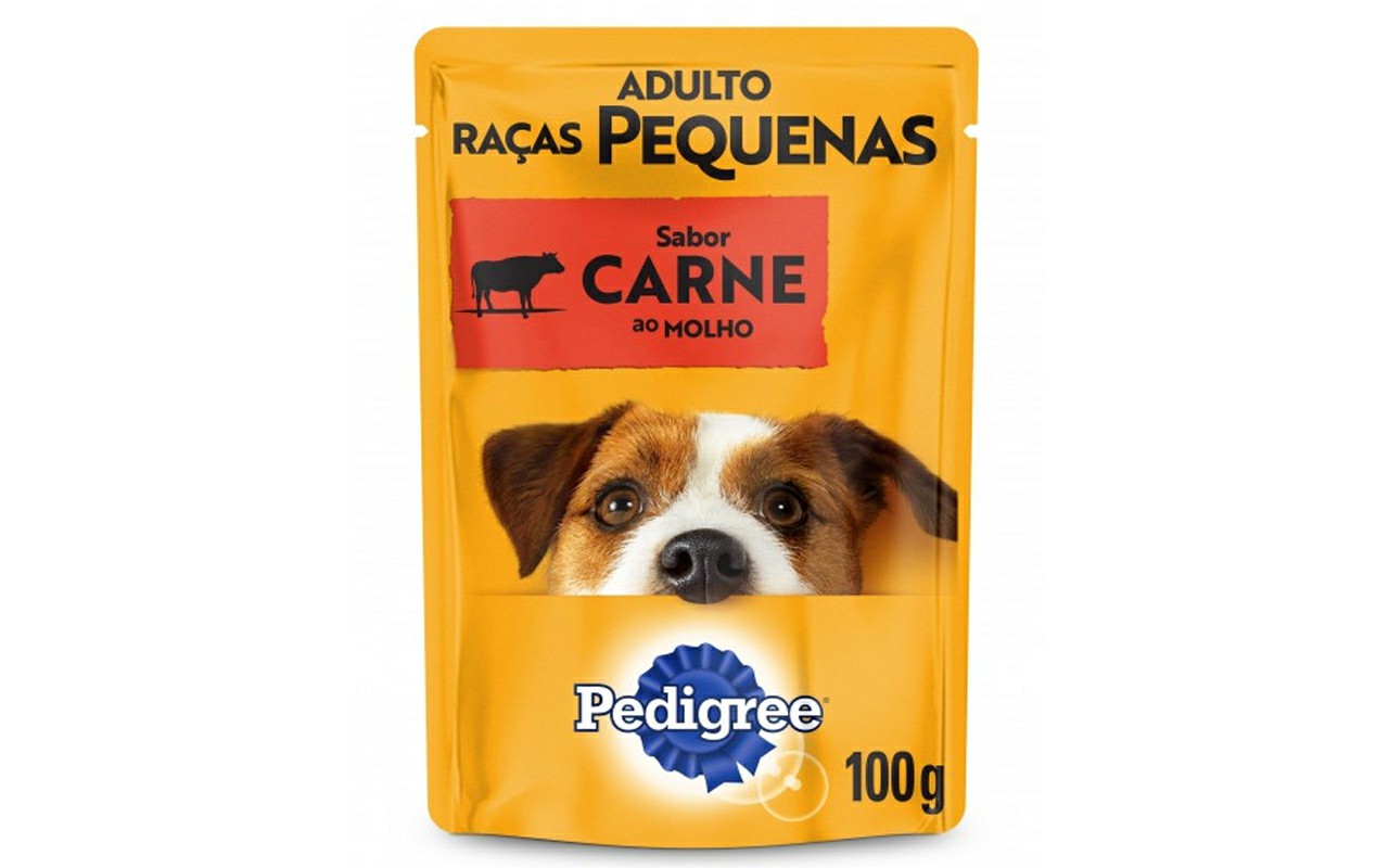 PEDIGREE SACHE ADULTO RAÇA PEQUENA CARNE 100G