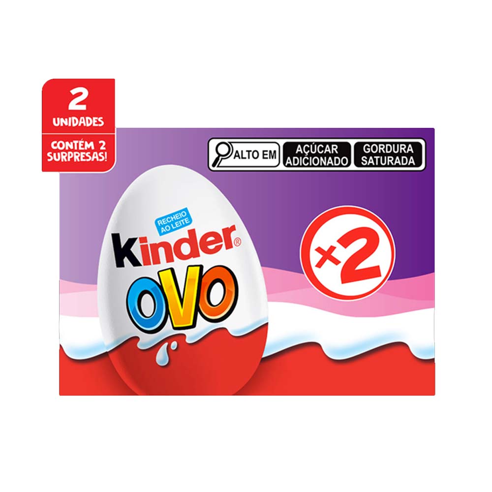 KINDER OVO LEI/MENINAS T2X48