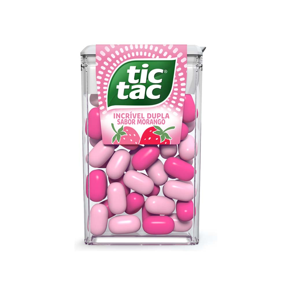 TIC TAC MORANGO 14,5G