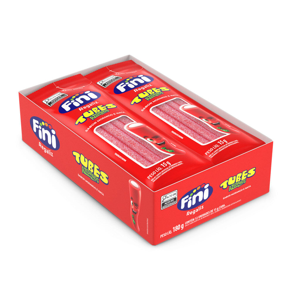 TUBES MORANGO CITRICO 15G