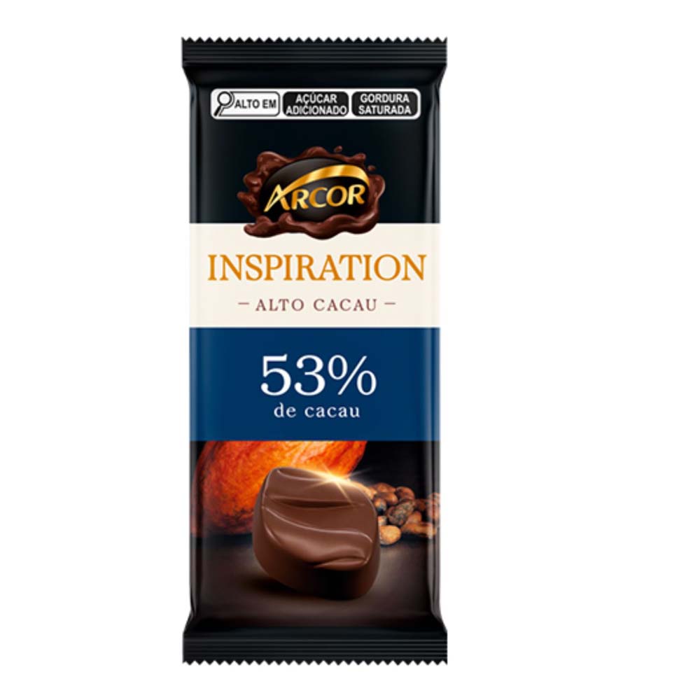 CHOCOLATE TABLETE AMARGO 53% ARCOR 80G
