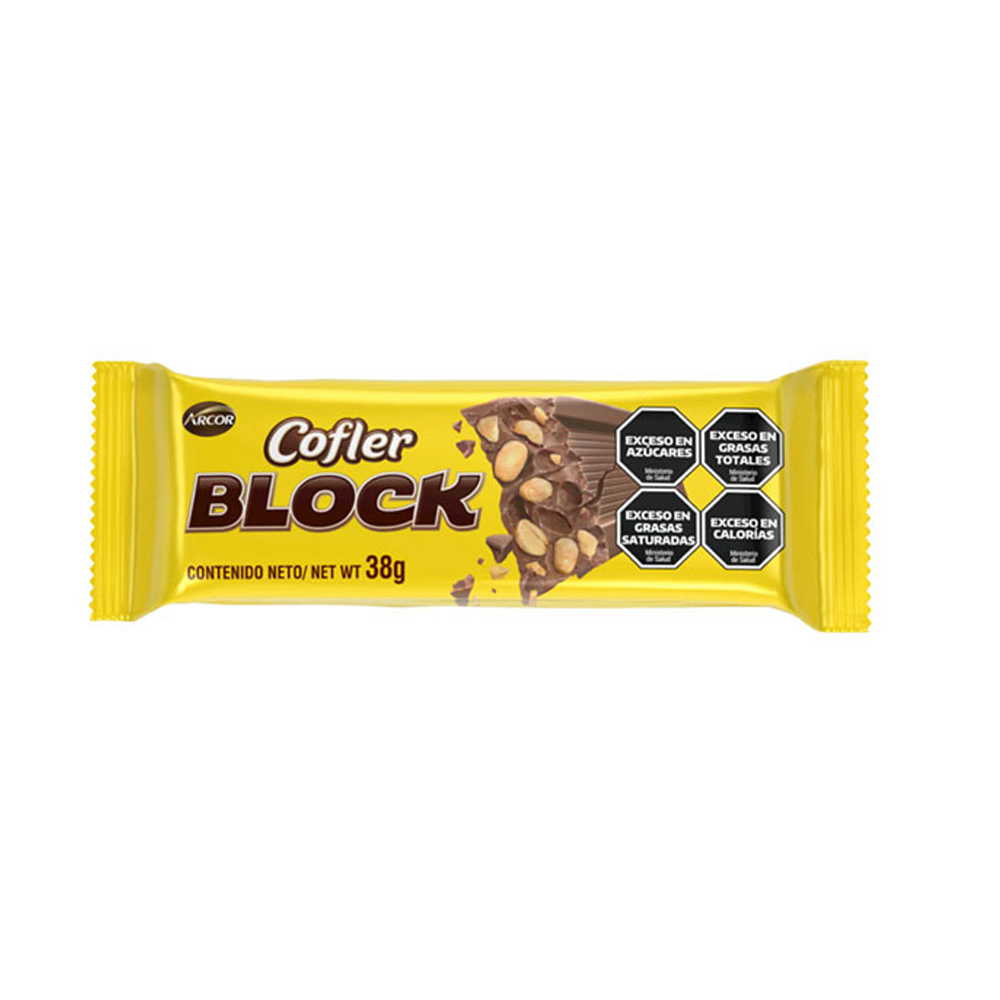 CHOCOLATE TABLETE BLOCKAZO ARCOR 38G