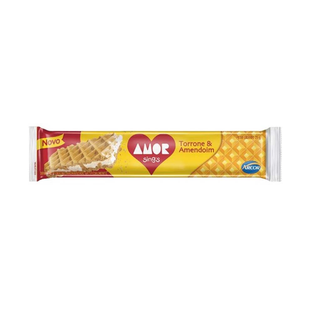 TORRONE TURRON MANI AMOR ARCOR 25G