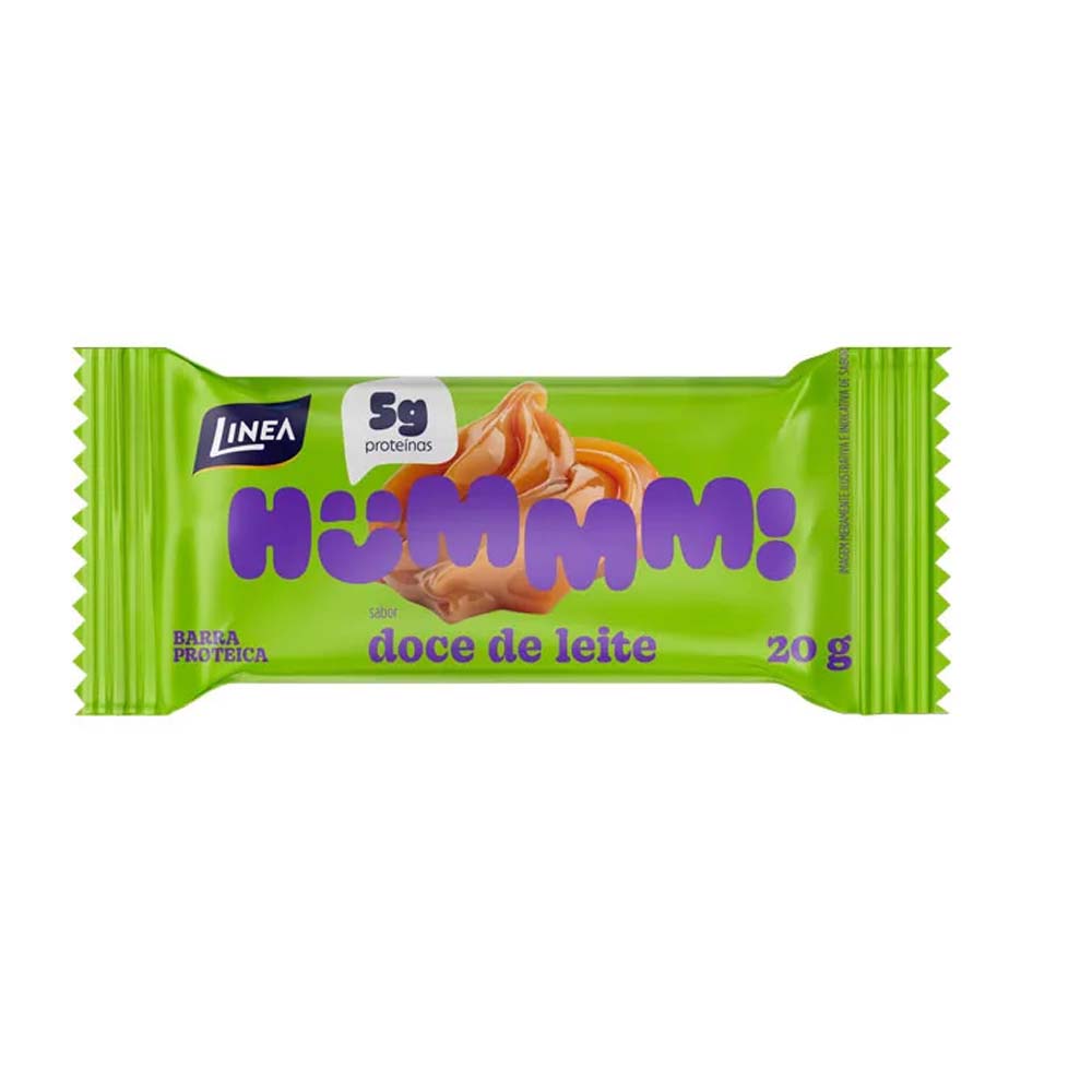 BARRA PROTEICA HUMMM DOCE DE LEITE LINEA 20G