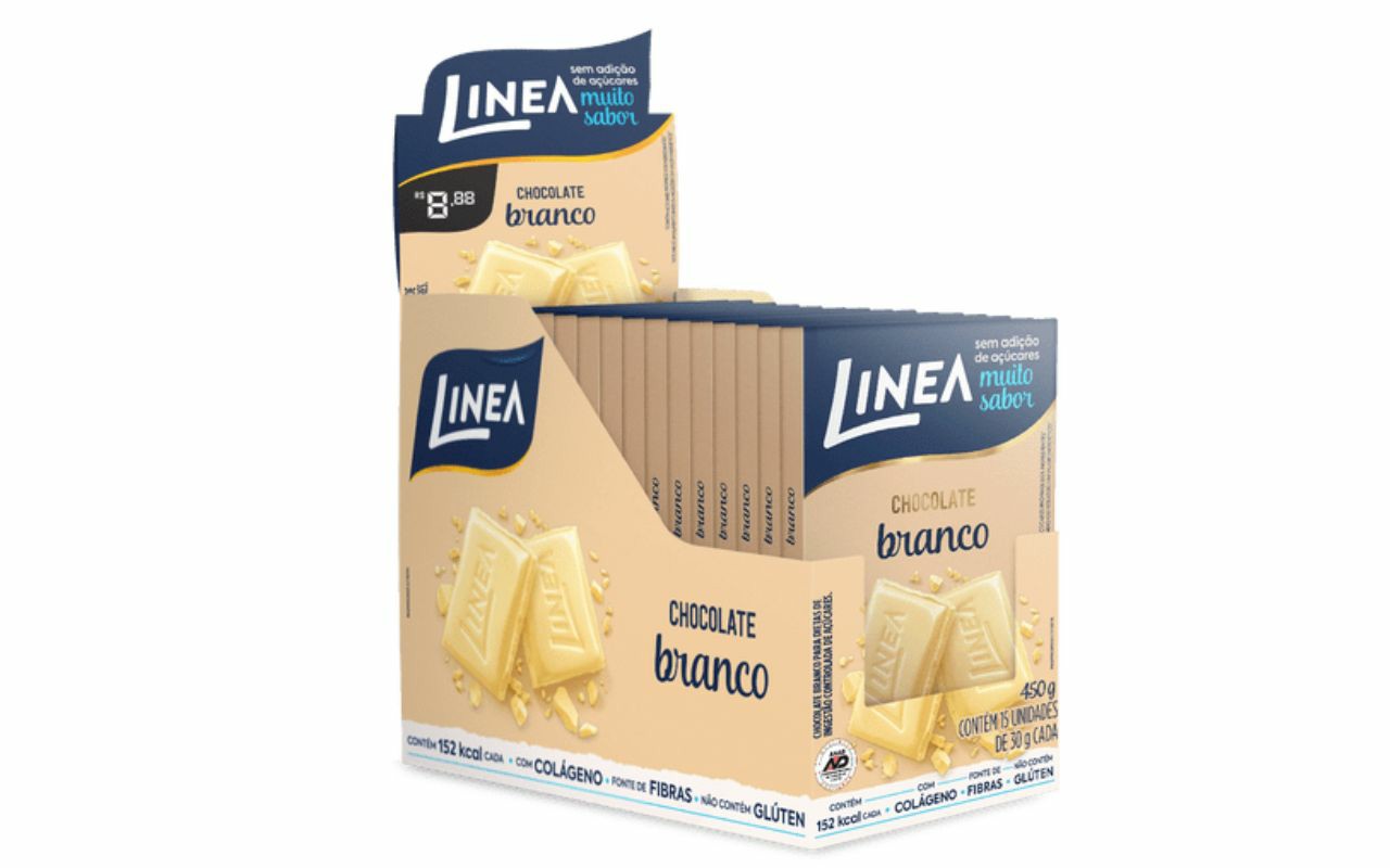 CHOCOLATE BRANCO LINEA 30G