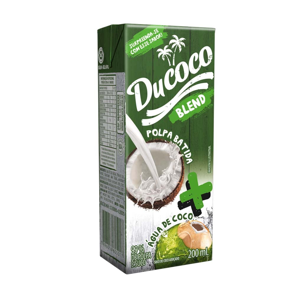 Dicoco AGUA DE COCO BLEND DUCOCO 200ML | Dialli Distribuidora
