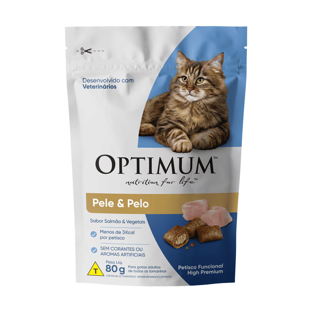 OPTIMUM CAT C&T PELE E PELO 80G