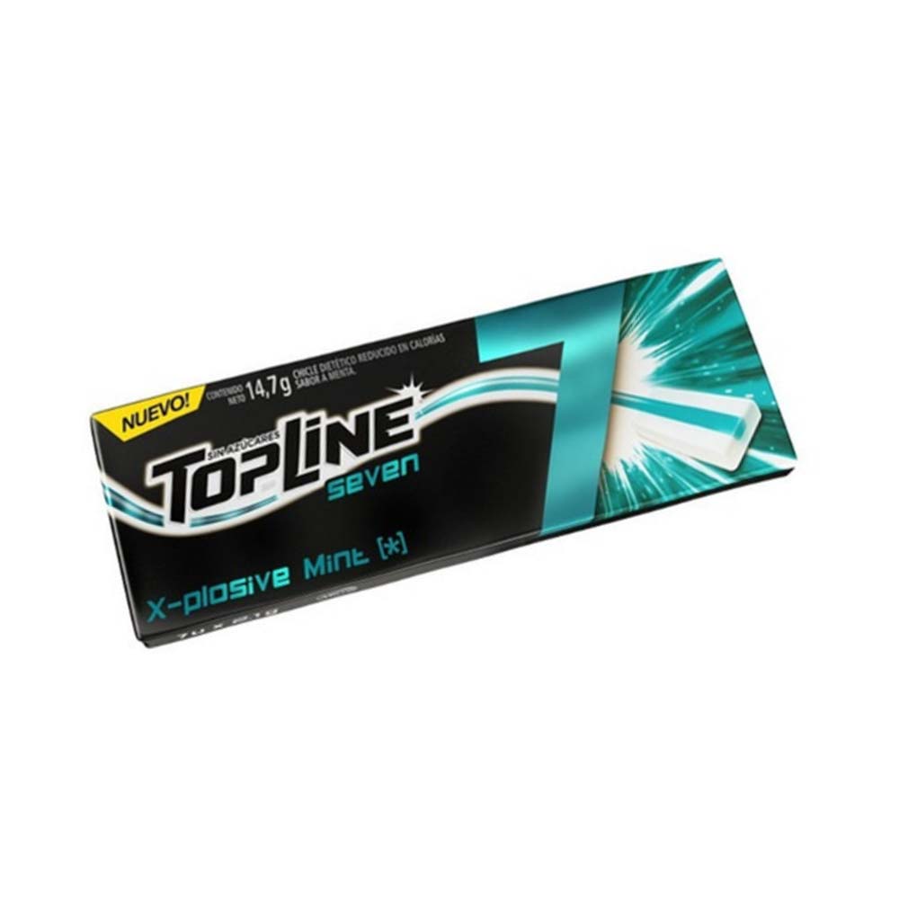 CHICLETE TOPLINE EXPLOSIVE MINT 14G