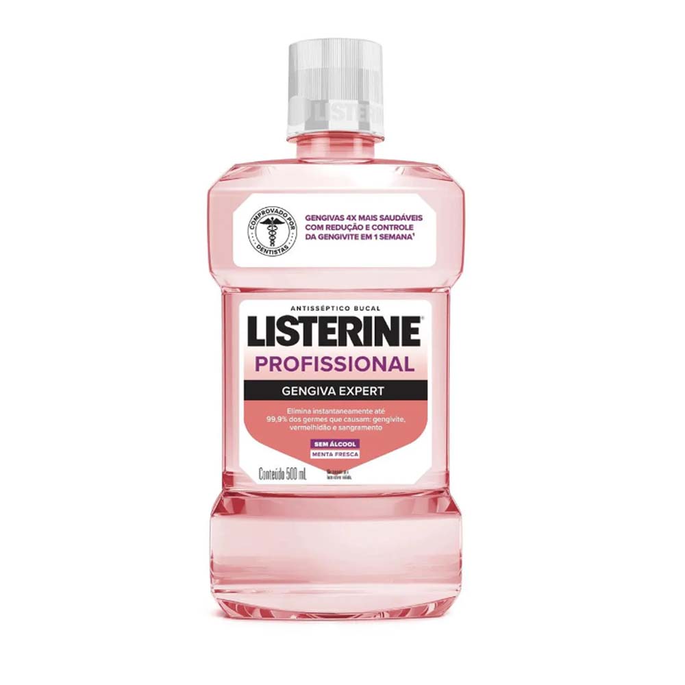 LISTERINE PROFISSIONAL GENGIVAS EXPERT 500ML