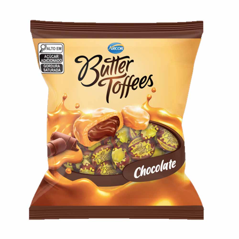 BALA TOFFES CHOCOLATE ARCOR 90G