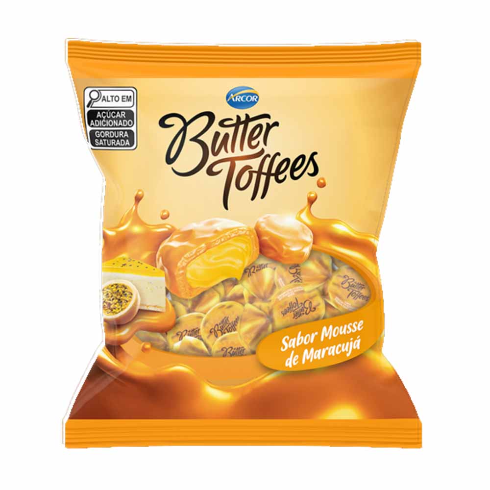 BALA TOFFES MARACUJA ARCOR 90G