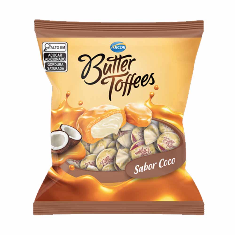 BALA TOFFES COCO ARCOR 90G