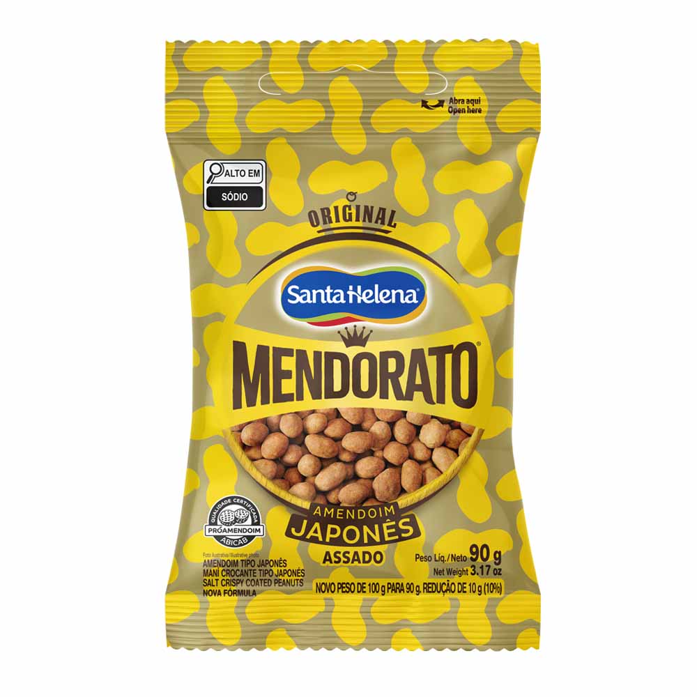 MENDORATO AMENDOIM JAPONES 90G