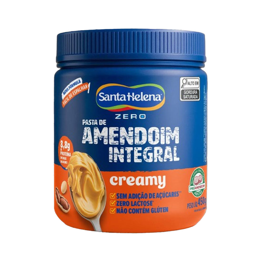 PASTA AMENDOIM CREAMY INTEGRAL 450G