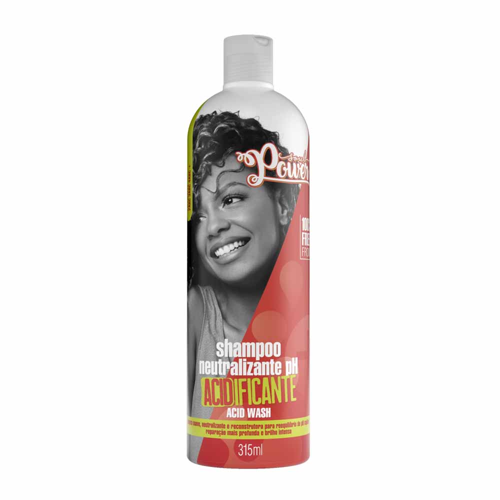 SOUL POWER SHAMPOO NEUTRALIZANTE ACIDIFICANTE WASH 315ML
