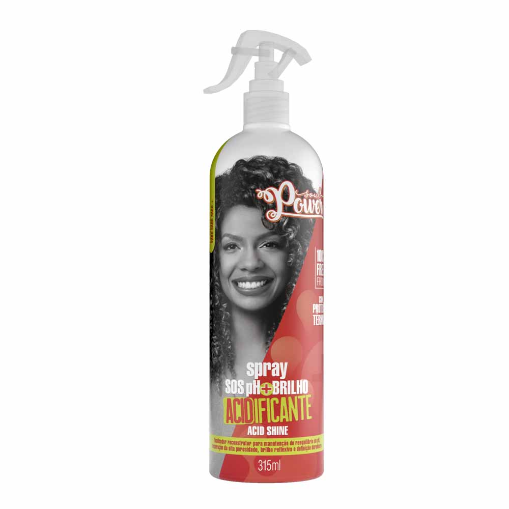 SOUL POWER SPRAY PH+BRILHO ACIDO SHINE 315ML