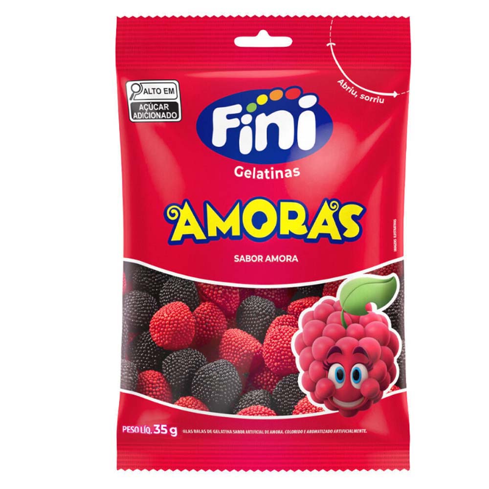BALA GELATINA FINI AMORAS 35G