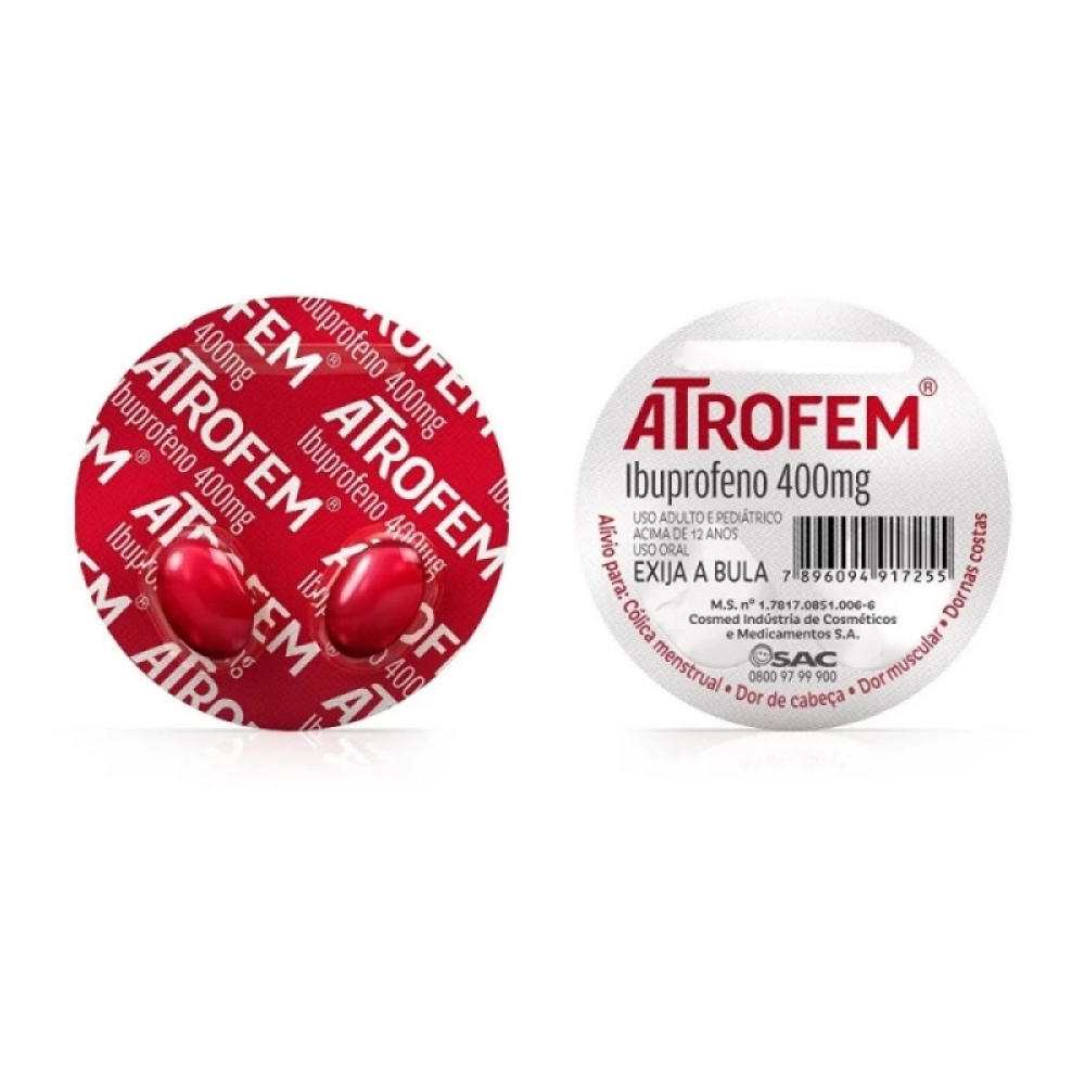 ATROFEM 400MG DISPLAY BL 48 CAPSULA MOLE