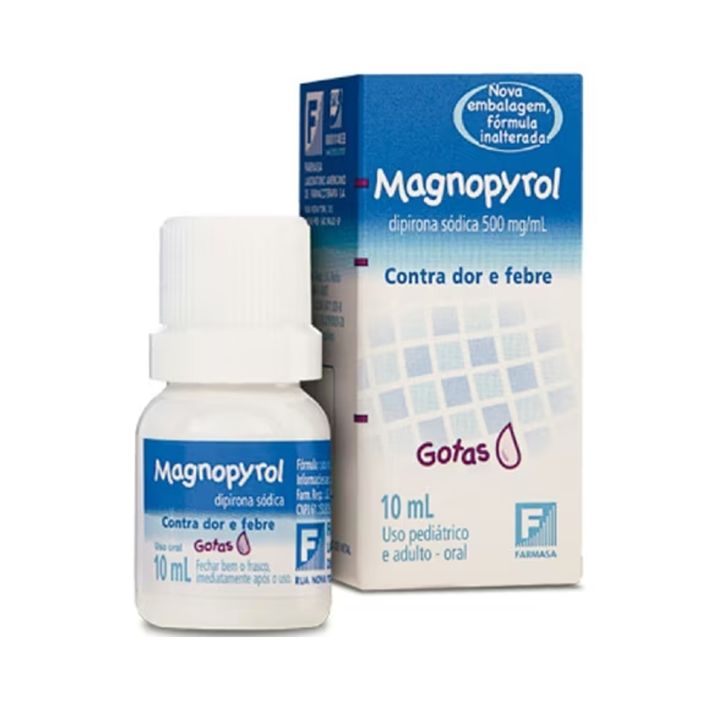 MAGNOPYROL GOTAS DOR E FEBRE 10ML