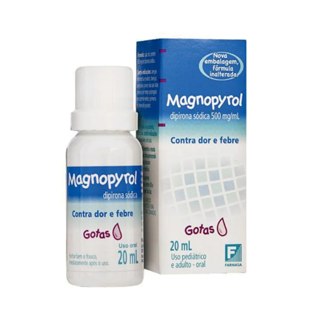 MAGNOPYROL GOTAS DOR E FEBRE 20ML