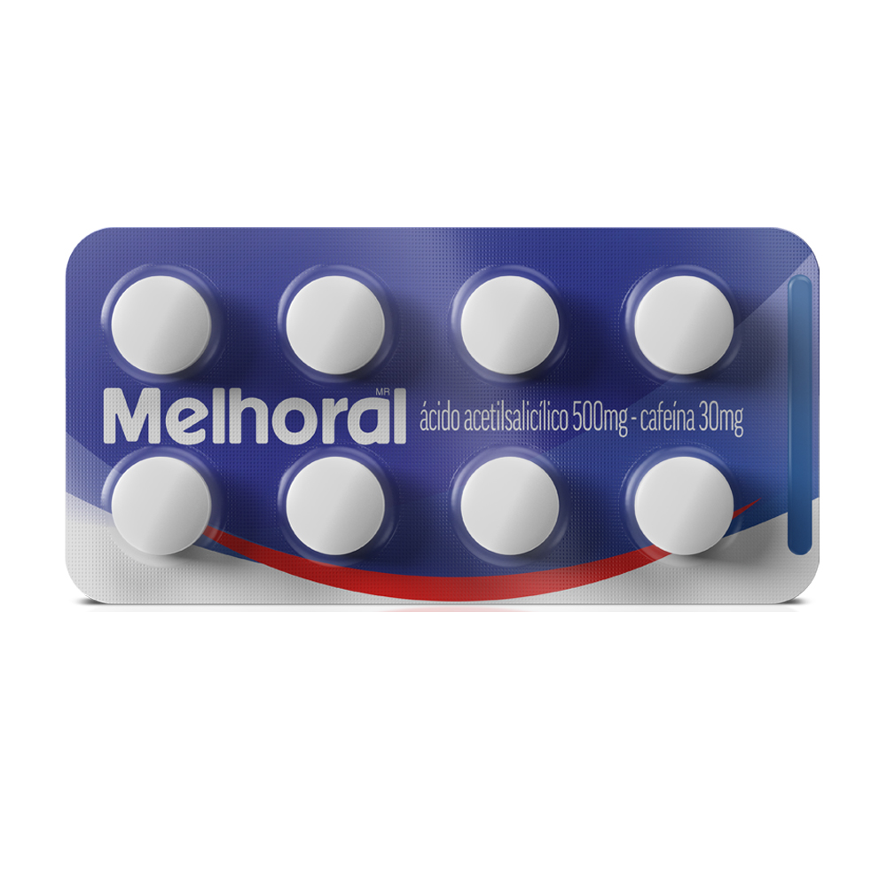 MELHORAL ADULTO COMPRIMIDO REVESTIDO BLISTER C/8