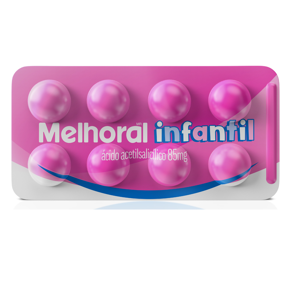 MELHORAL INFANTIL COMPRIMIDO ANALGESICO/ANTITÉRMICO C/8
