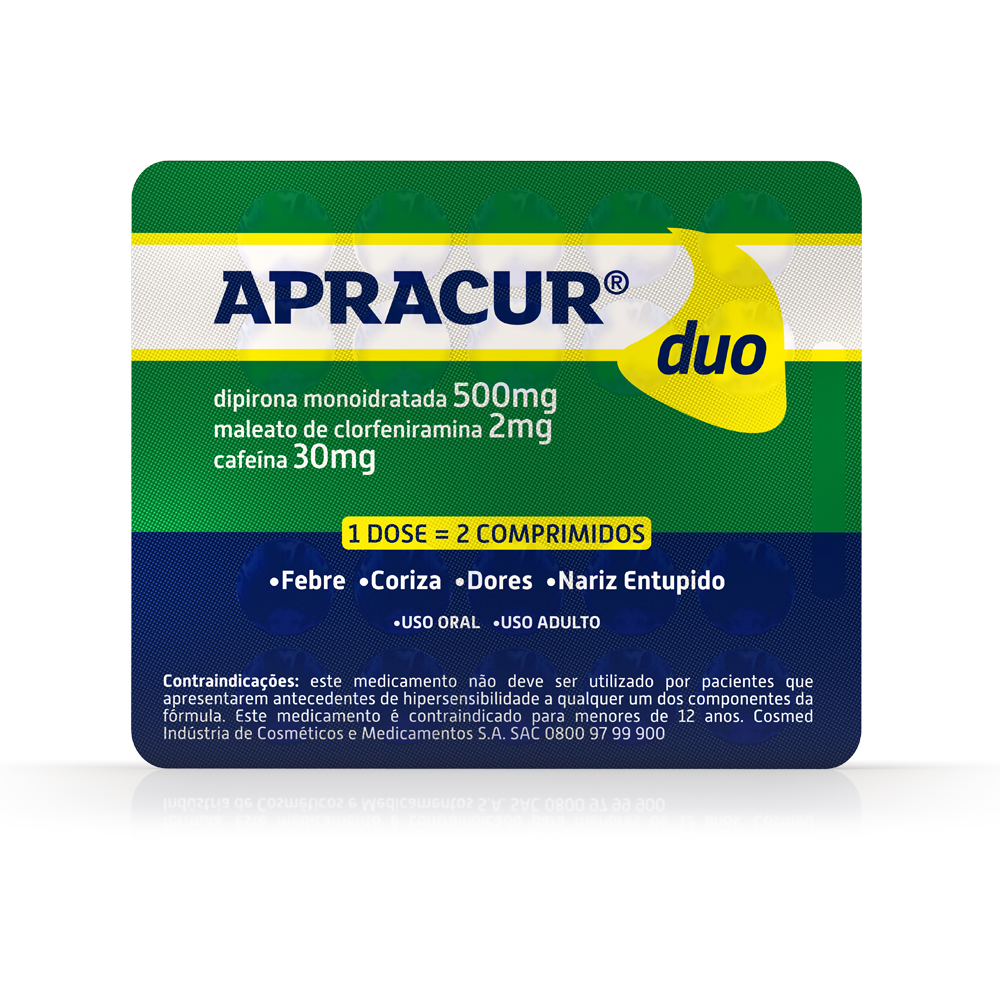 APRACUR DUO DISPLAY BL 150 COMPRIMIDO REVESTIDO