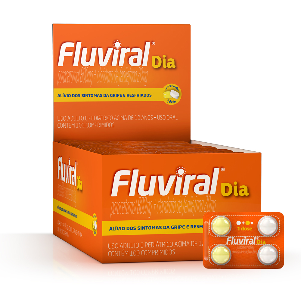 FLUVIRAL DIA DISPLAY BLISTER 100 COMPRIMIDOS