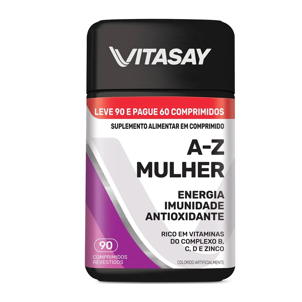VITASAY AZ MULHER FRASCO 90 COMPRIMIDOS REVESTIDOS