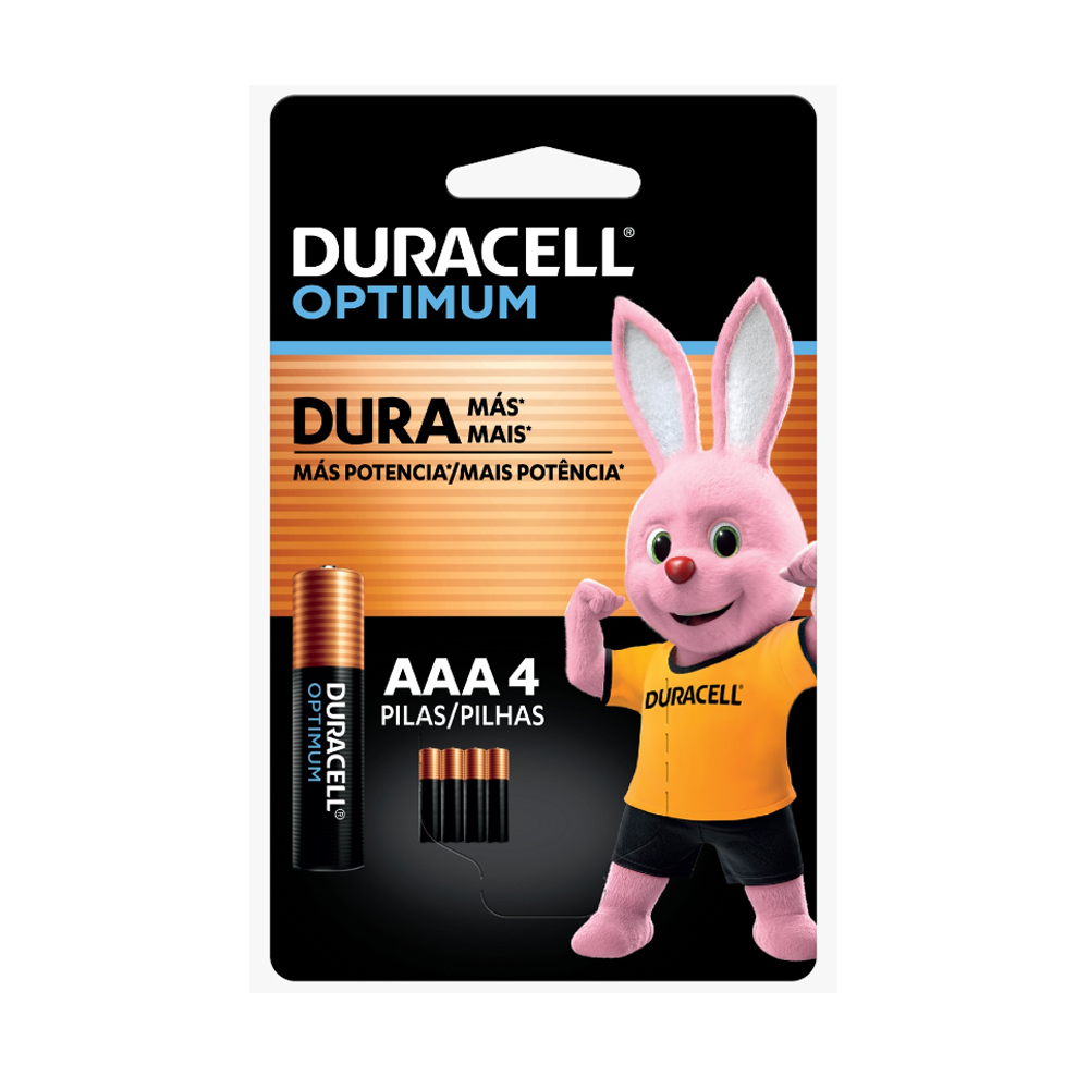 PILHA ALCALINA AAA OPTIMUM 16X4UN