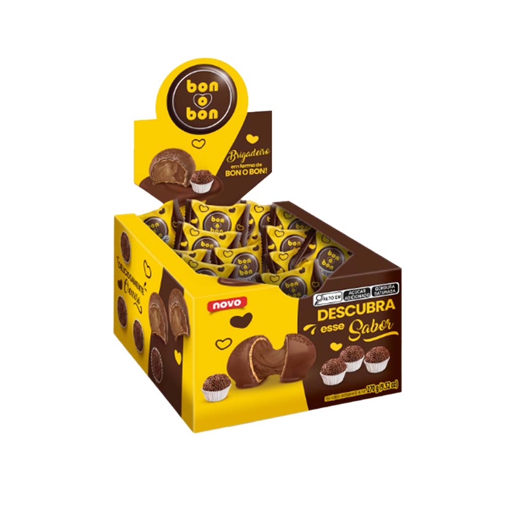 WAFER BONOBON BRIGADEIRO DISPLAY 15G