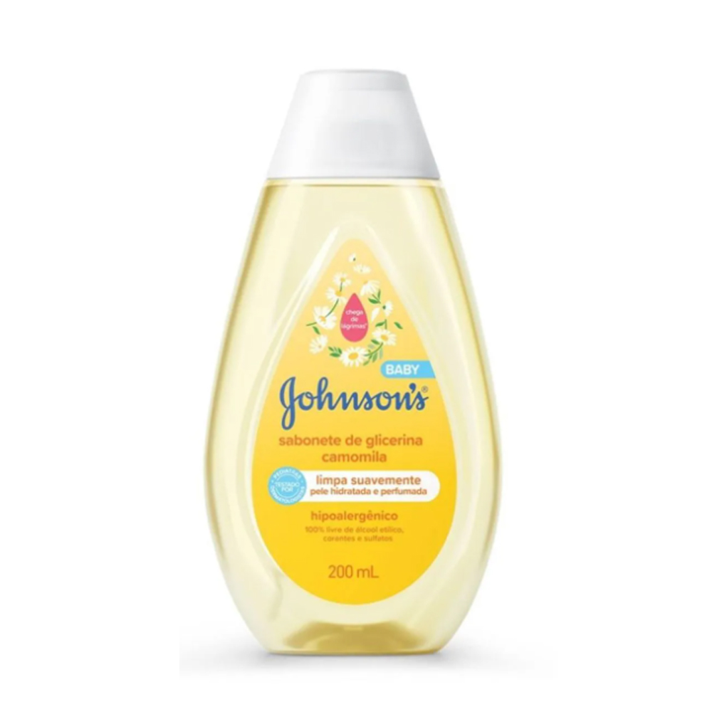 JOHNSON BABY SABONETE LIQUIDO CAMOMILA 200ML