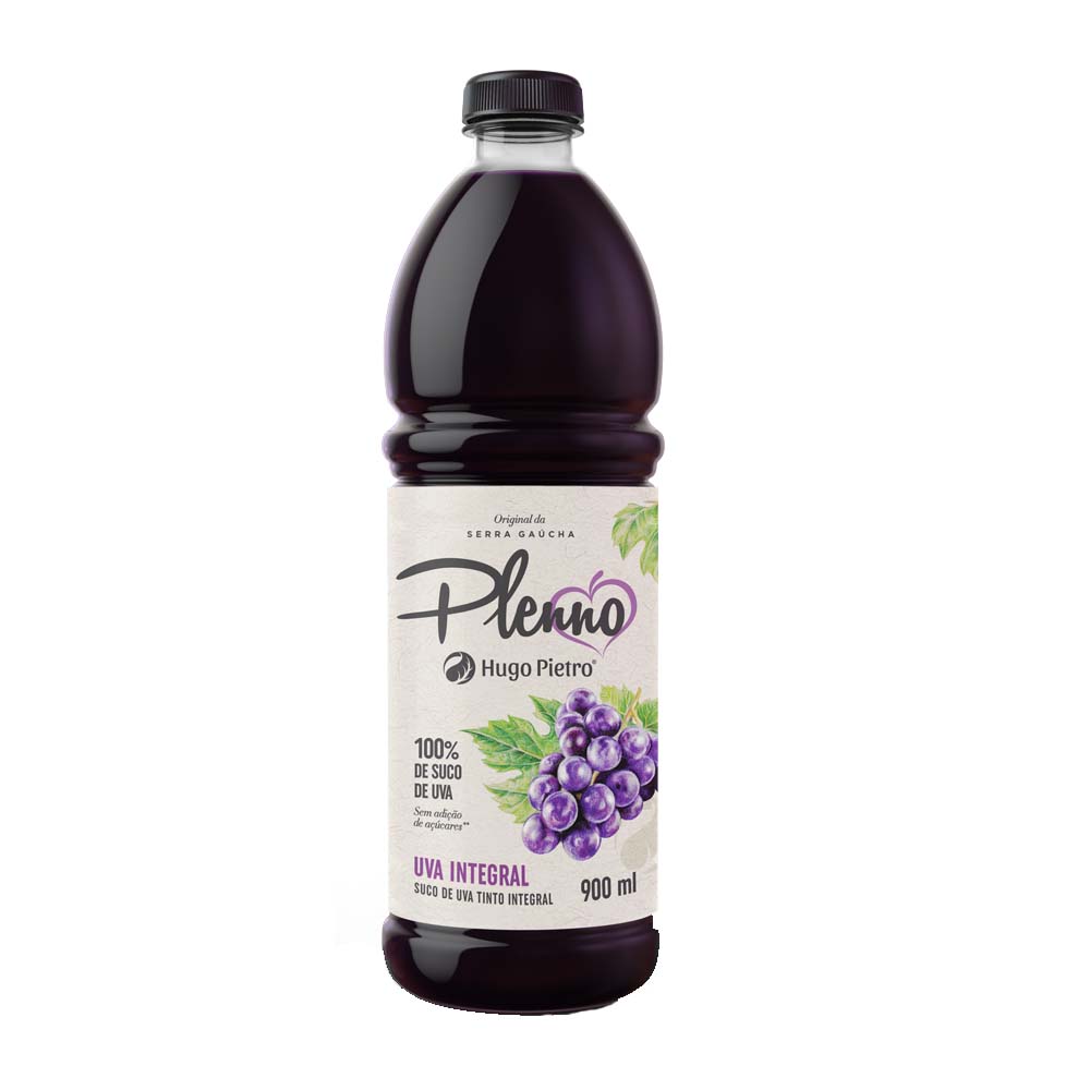 SUCO DE UVA INTEGRAL PLENO 900ML
