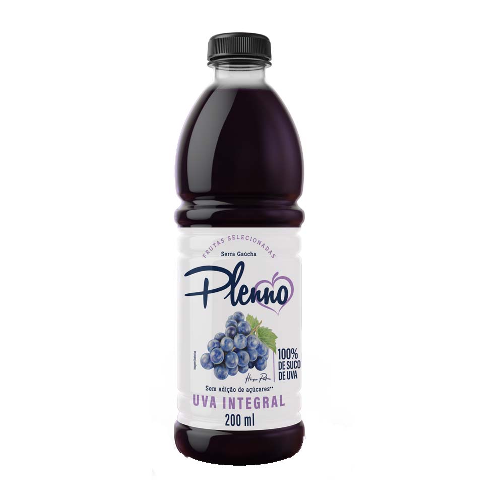 SUCO DE UVA INTEGRAL PLENO 200ML
