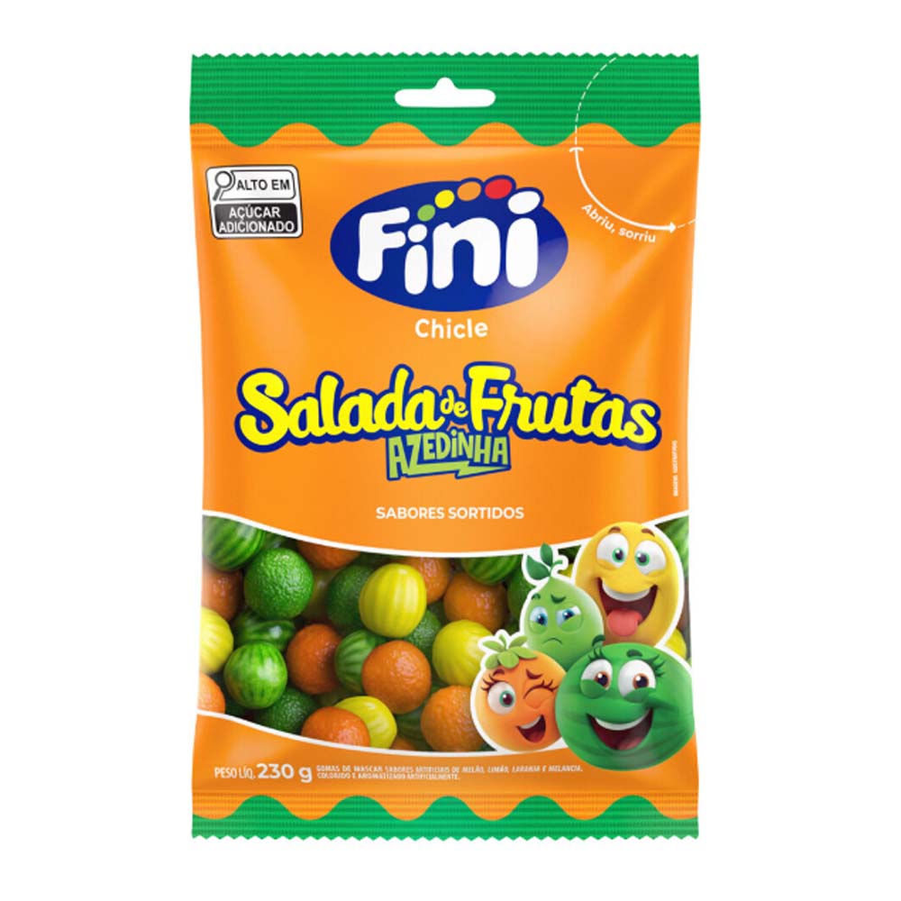 CHICLE FINI SALADA DE FRUTAS 320G