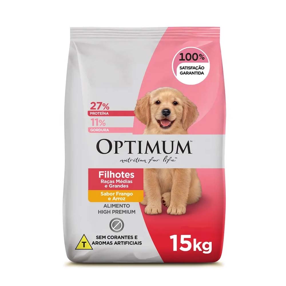 OPT DRY FILHOTE MED&GRA FGO&ARZ 15KG