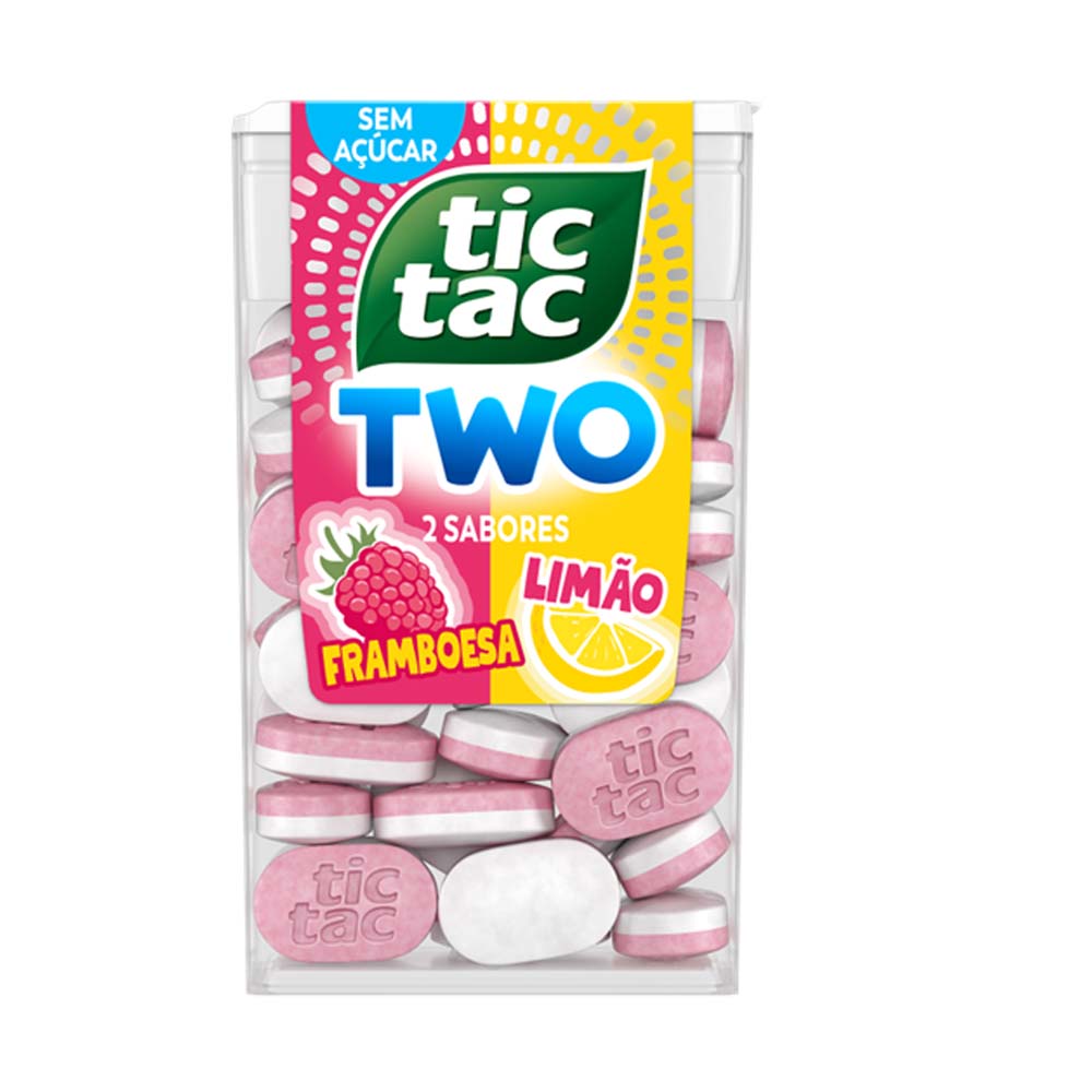 TIC TAC TWO RASPBERRY&LEMON T1X8X10
