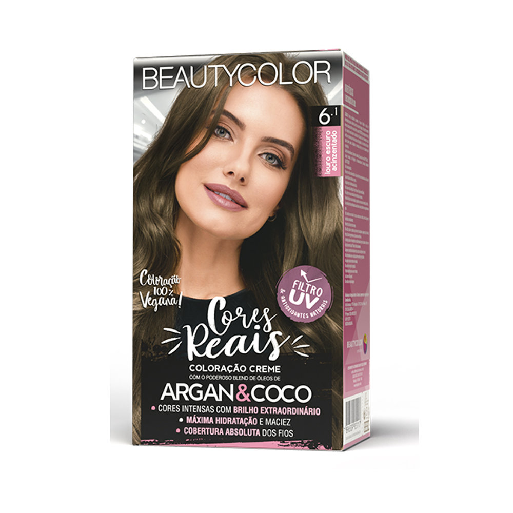 KIT 6.1 LOURO ESCURO ACINZENTADO PERMANENTE 130G