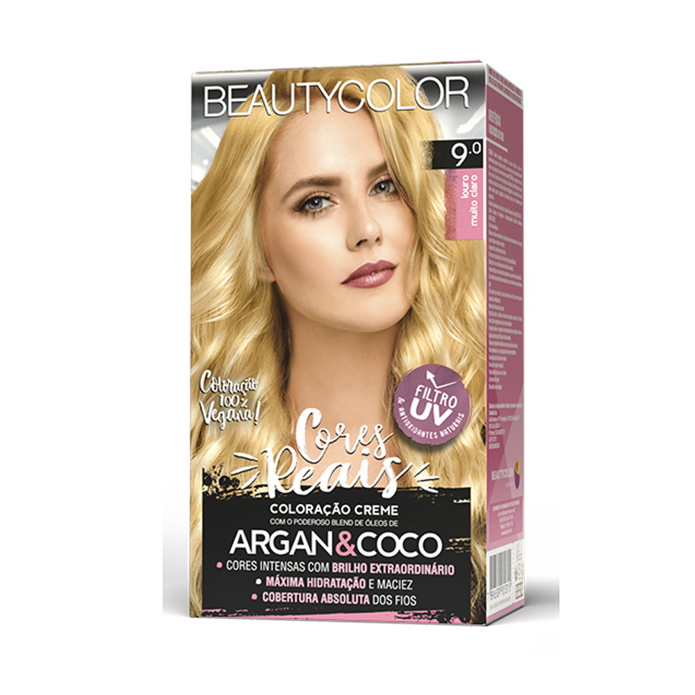KIT 9.0 LOURO MUITO CLARO PERMANENTE 130G