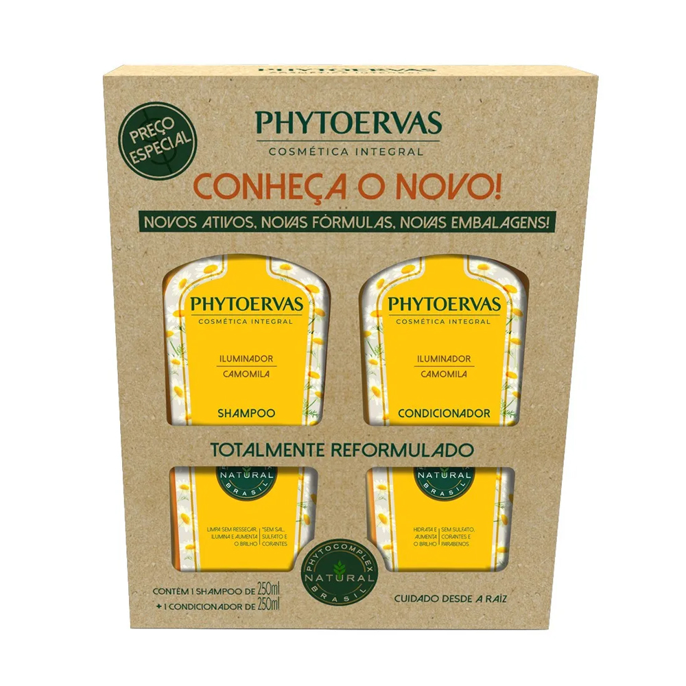 PHYTOERVAS PROMOPACK SHAMPO+CONDICIONADOR ILUMINADOR 250ML